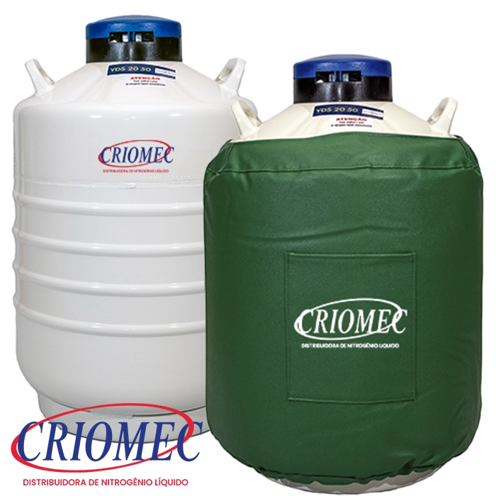 Cilindro de nitrogênio para clínicas