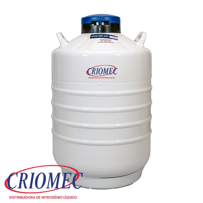 Cilindro para armazenamento de nitrogênio